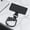 1 Piece [black], variant on 1pc Rotatable Stainless Steel Cat-Shaped Spring Buckle Phone Lanyard Connector, Link Clasp, Phone Case Back Sticker Lanyard Clip, Universal Phone Connector Plate, Flower Metal Ring Buckle, Key Ring