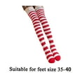 A Pair of Socks Polyester Christmas Womens Long Socks Thigh High Socks
