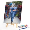 thumbnail image 1 of Cuadros Decorativos Pintura al óleo por números Hero Frameless Picture Craft Kit Home Living Room Decor Tmvgtek embutido en tela, 1 of 9
