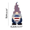 thumbnail image 6 of SDFGTstore Independence Day Gnome Statue Acrylic Garden Stakes Ground Insert Art Dwarf Ornaments Outdoor Yard Patio Decor, 6 of 10