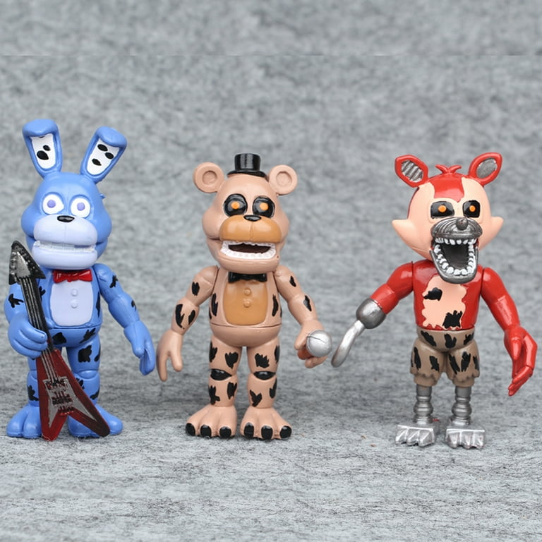 Michellecmm 6PCS A Set Fnaf Five nights at freddy's #39;s 10cm Action  Figures Children Toys Gift