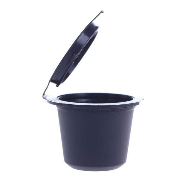 Batería de Cocina Cápsulas de café 1pc para herramientas de filtro de café Nespresso (negro) (ordinario) Likrtyny Libre de BPA