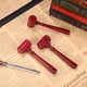 thumbnail image 4 of FELTECHELECTR 3 mini mazos de madera para juez, accesorios para disfraz de abogado, juguete para niños, 4 of 7