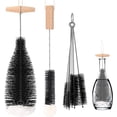 thumbnail image 1 of 3pcs bottle brush, bubble bottle cleaning brush, 1 of 5