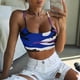 thumbnail image 3 of Chaleco ajustado con tirantes en la parte superior del tubo y estampado de garras mágicas a la moda de verano para mujer Pompotops  lopia989986, 3 of 8