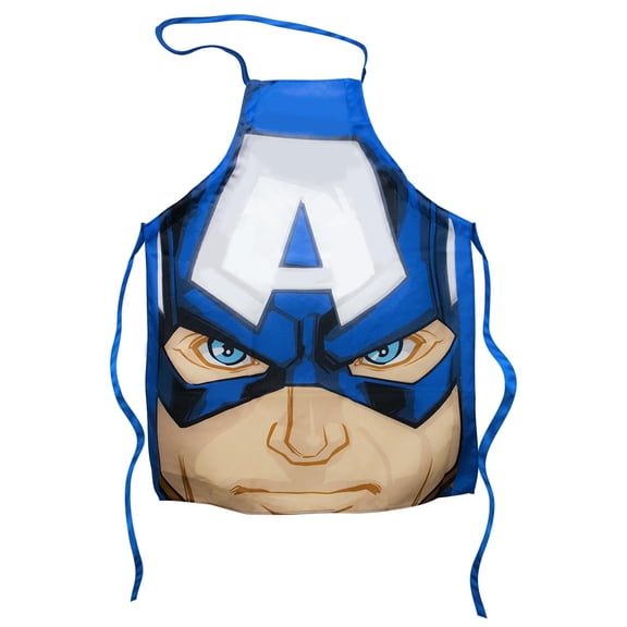 Captain America Cooking Apron | Superhero Kitchen Apron Perfect for BBQ & More