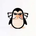 thumbnail image 1 of Xihbxyly Soporte de Madera para Gafas, Diseño de Marco de Animal Tallado a Mano, Organizador de Escritorio Que Ahorra Espacio, Divertido y Funcional, Regalo Ideal para El Hogar y La Oficina, San Vale, 1 of 3