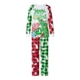 thumbnail image 2 of Pyjamas de Noël Assortis pour la Famille HO HO HO Arbre de Noël Assorti Tenues Familiales, Adorables Pyjamas Assortis, Tenues Parfaites pour Toute la Famille (Multicolore), 2 of 7