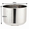 thumbnail image 5 of 6l Pressure Cooker Inner Pot Rice Pressure Cooker Liner Stainless Steel Inner Pot Pressure Cooker L, 5 of 5