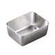 thumbnail image 3 of Caja de acero inoxidable para platos, plato cuadrado, plato multiusos, para cocina, refrigerador, cajón para verduras, olla caliente, guarnición, caja de picnic, 3 of 4