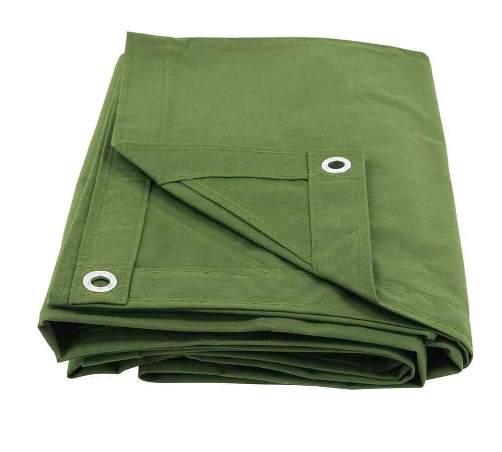 4 Ft. x 4 Ft. Brown 10 Oz. Canvas Tarp - Walmart.com