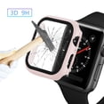thumbnail image 2 of YSTINNG Étui Rigide en PC, Lot de 2, avec Protecteur d'Écran en Verre Trempé pour Apple Watch Series 8/7, Ultra Mince, Résistant aux Rayures, A311-001, 2 of 4