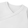 thumbnail image 5 of Busydd Baby Romper 0-24 Months Comfy Solid Color V Neck Cotton Newborn Clothes Breathable Long Sleeve Button Baby Girl Clothes 6-9 Months, 5 of 6