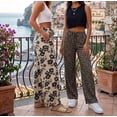 thumbnail image 6 of Airmenty Pajamas Pants for Women Pajama Bottoms Casual Lounge Loose Pants Summer Pants with Pockets S-2XL, 6 of 7