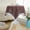 Brown, variant on Round Small Table Cloth - Plaid Macrame Lace Tablecloth for Round Coffee Table 43.1 Inch