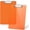 Orange, variant on Plastic Clipboards Set of 2, with Low Profile Metal Clip, A4 Clip Boards, 12.5 x 9 Inch Letter Size, School/ Office Supplies