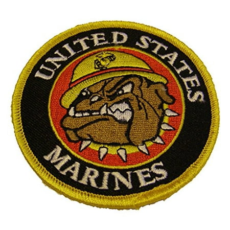 - UNITED STATES MARINES BULLDOG Round PATCH SM 3