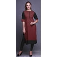 thumbnail image 2 of Bimba Kurta Tunique Ethnique Imprimée pour Femmes, Tenue d'Été Droite, 2 of 6