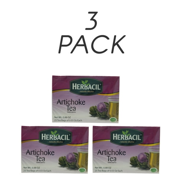 Herbacil Natural Artichoke Tea. Lower Cholesterol and Blood Pressure