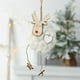 thumbnail image 1 of Adornos navideños Adorno para árbol de Navidad hecho de madera Adecuado para colgar muñecos de nieve de edad avanzada en habitaciones Salas de estar Exhibición Decoración para árbol de Navidad Decorac, 1 of 6