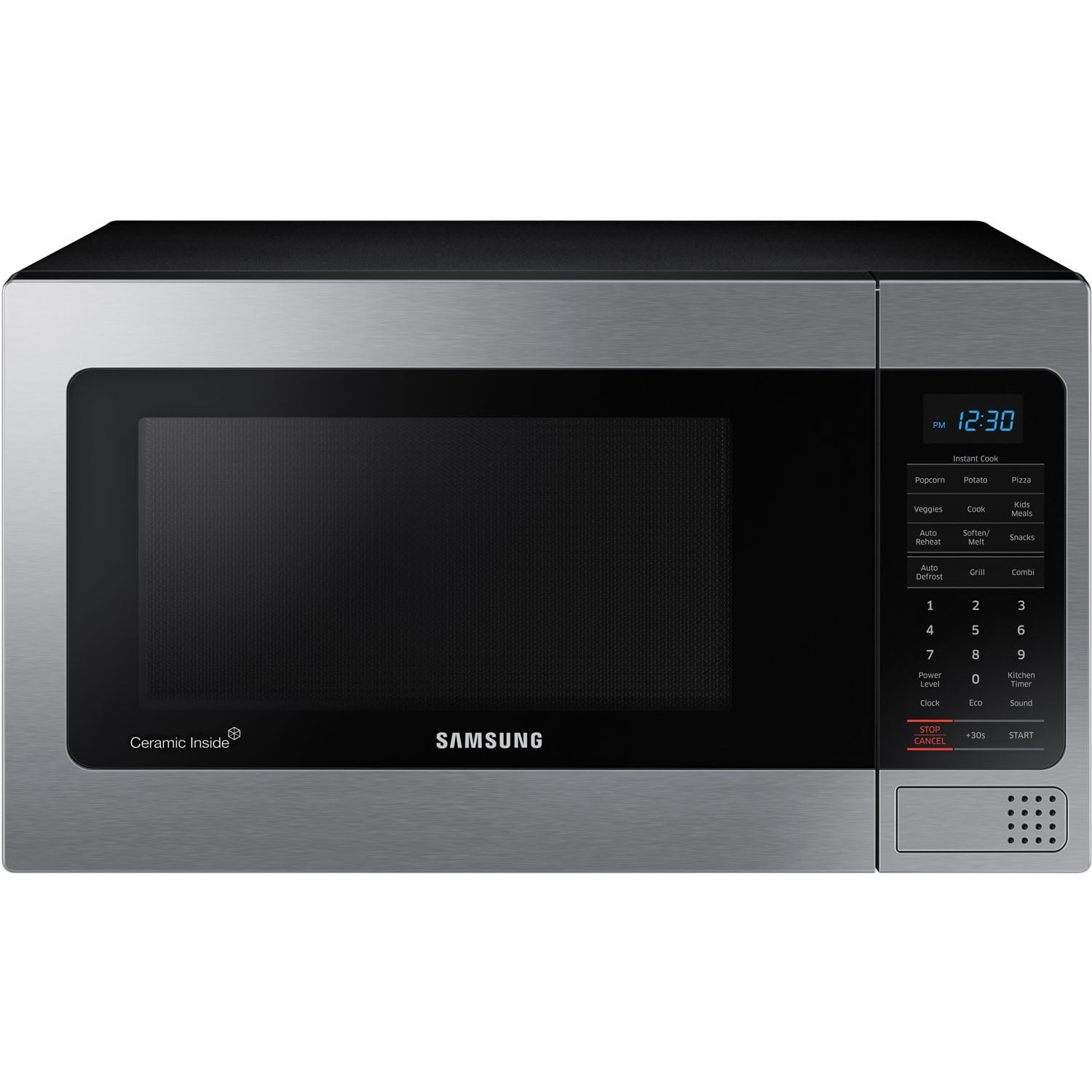 Samsung 1.1 cu. ft. Counter Top Microwave - Stainless Steel - Walmart.com