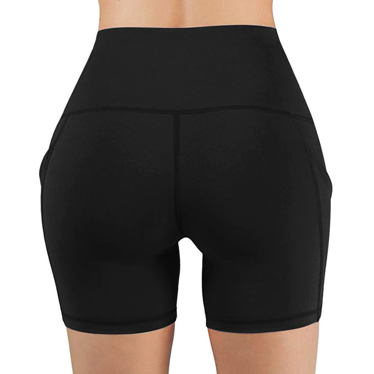 ALWAYS Women's Premium Super Soft Spandex Shorts Black M