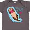 thumbnail image 4 of Inktastic Otter-ly in Love-otter with Heart Boys or Girls Baby Bodysuit, 4 of 5