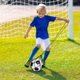 thumbnail image 5 of Unique Bargains Solo Soccer Training Ball Net, Football Practice Net Fits Ball Size 3, 4, 5 Black 1Pcs, 5 of 5