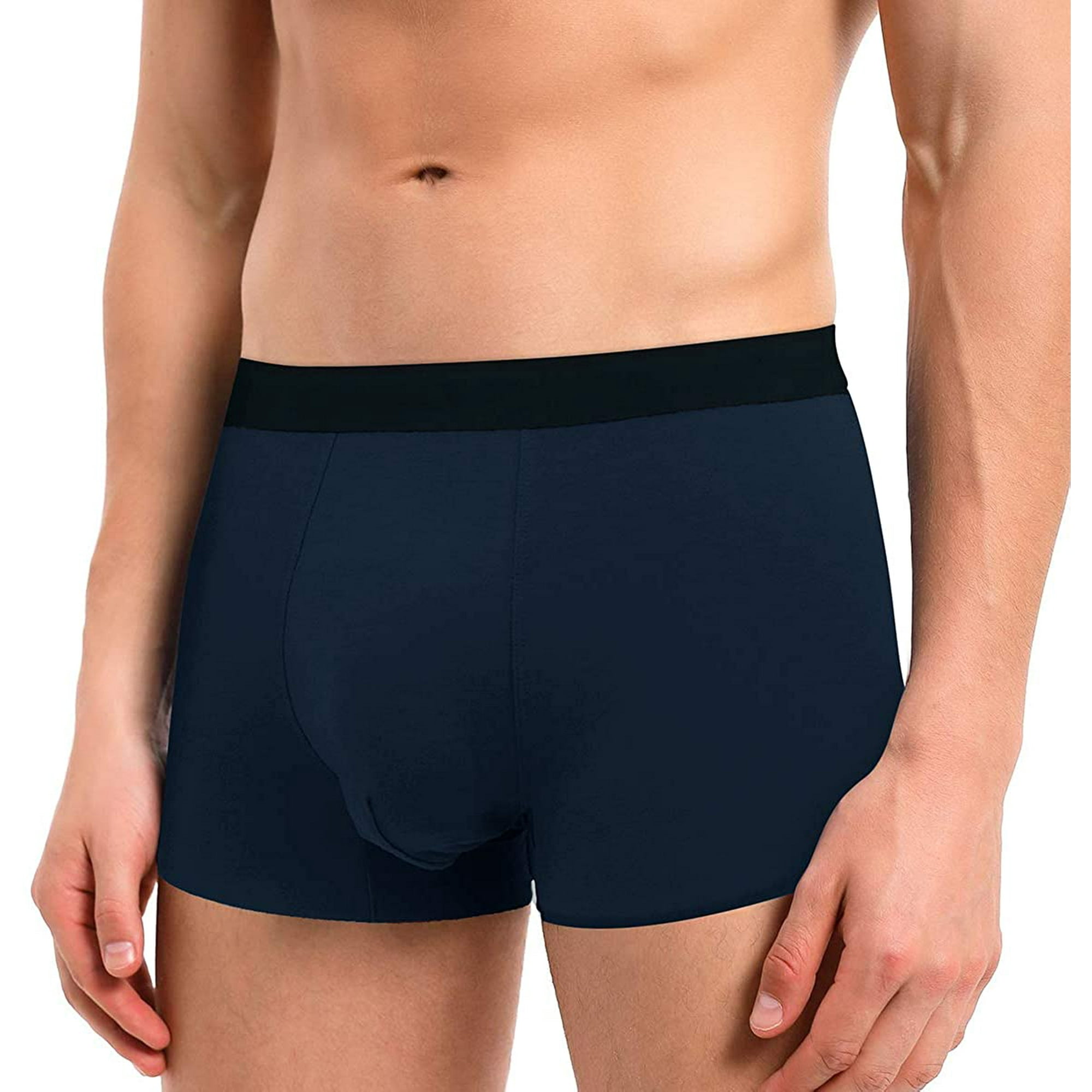 savoir Sous vetement sans couture pour homme Modal super doux calecon anti odeur en coton Fonctionnalite sans etiquette Walmart
