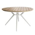 thumbnail image 1 of Mesa Redonda Olimpia Blanca Exterior 126 cm, 1 of 5