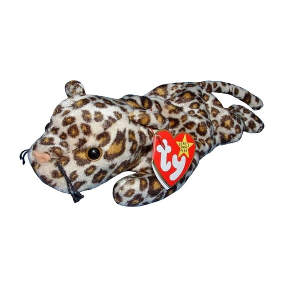 Ty Beanie Babies Freckles the Leopard Plush 1996