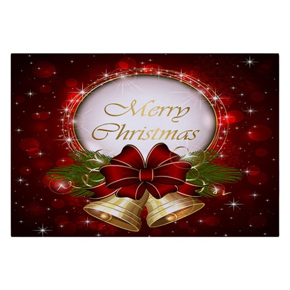 Falleo Clearance Merry Christmas Welcome Doormats Indoor Home Carpets Decor 40x60CM