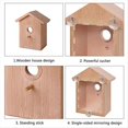 thumbnail image 3 of Casa para Pájaros con Ventana Exterior, Caja , Casa para Pájaros con Ventosa Fuerte, 3 of 6