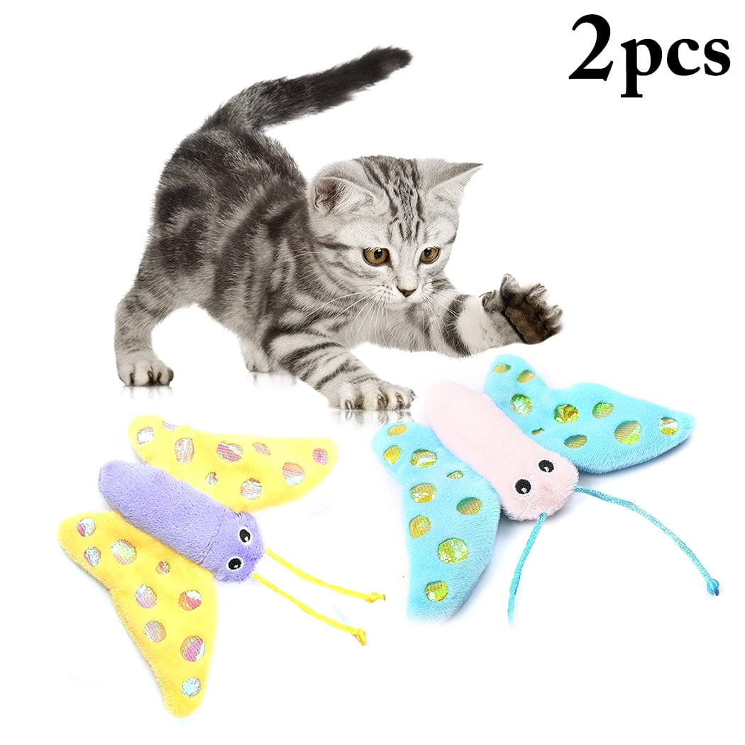 butterfly cat toy