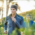 thumbnail image 4 of 2 Pack Cache-Oreilles Bandeau Extensible Bandeau de Sport Ski Hiver Cache-Oreilles Évacuant l'Humidité pour Femmes Hommes Filles, 4 of 5