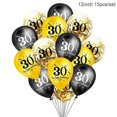 thumbnail image 1 of Feliz 30.º 40.º 50.º 60.º cumpleaños Banner Banderas Fiesta, 1 of 4