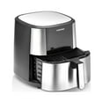 Refurbished Chefman RJ38SQSS8TD Turbo Fry Stainless Steel Air Fryer
