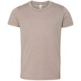 thumbnail image 2 of Bella Canvas Jersey Short-Sleeve Tee 3001Y, S, Heather Stone, 2 of 3