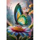 thumbnail image 1 of 5D DIY Diamante Pintura Diamantes Kit Mariposa Del 40x60cm, 1 of 9