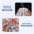 thumbnail image 3 of PROALLO Girls Bathing Suits Two-Piece Swimsuit with Boyshorts Vest-Style Tankini(10-11T Orange Flowers), 3 of 4