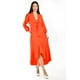 thumbnail image 1 of Vestido escote moño Roman Fashion /Juvenil, 1054 (Naranja) naranja G, 1 of 5