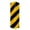 1 piece pack, variant on Bright Yellow Black Safety Bumper Pad Protectors Shock Absorption Foam Wall Guard For Car Doors And Garage Corners