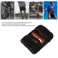thumbnail image 3 of Unisex Knee Brace, SBR Lining Meniscus Protection Knee Support Silicone Resin Plastic Steel Supporting Strip Hollow  for Badminton for Sporting for Men, 3 of 7