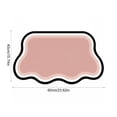 thumbnail image 3 of Pet Feeding Mat 23.6"x15.7", Quick Dry & Absorbent Pet Mat for Water Bowl, Anti Scratch Cat Mats for Feeding Stations, Large Cat Dog Food Bowl Mat for Indoor & Outdoor Use (Pink), 3 of 7