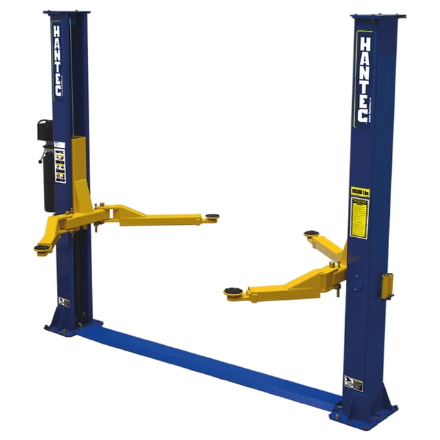 Rampa Hidráulica Automotriz Hantec 10,500 Lbs 220V Azul