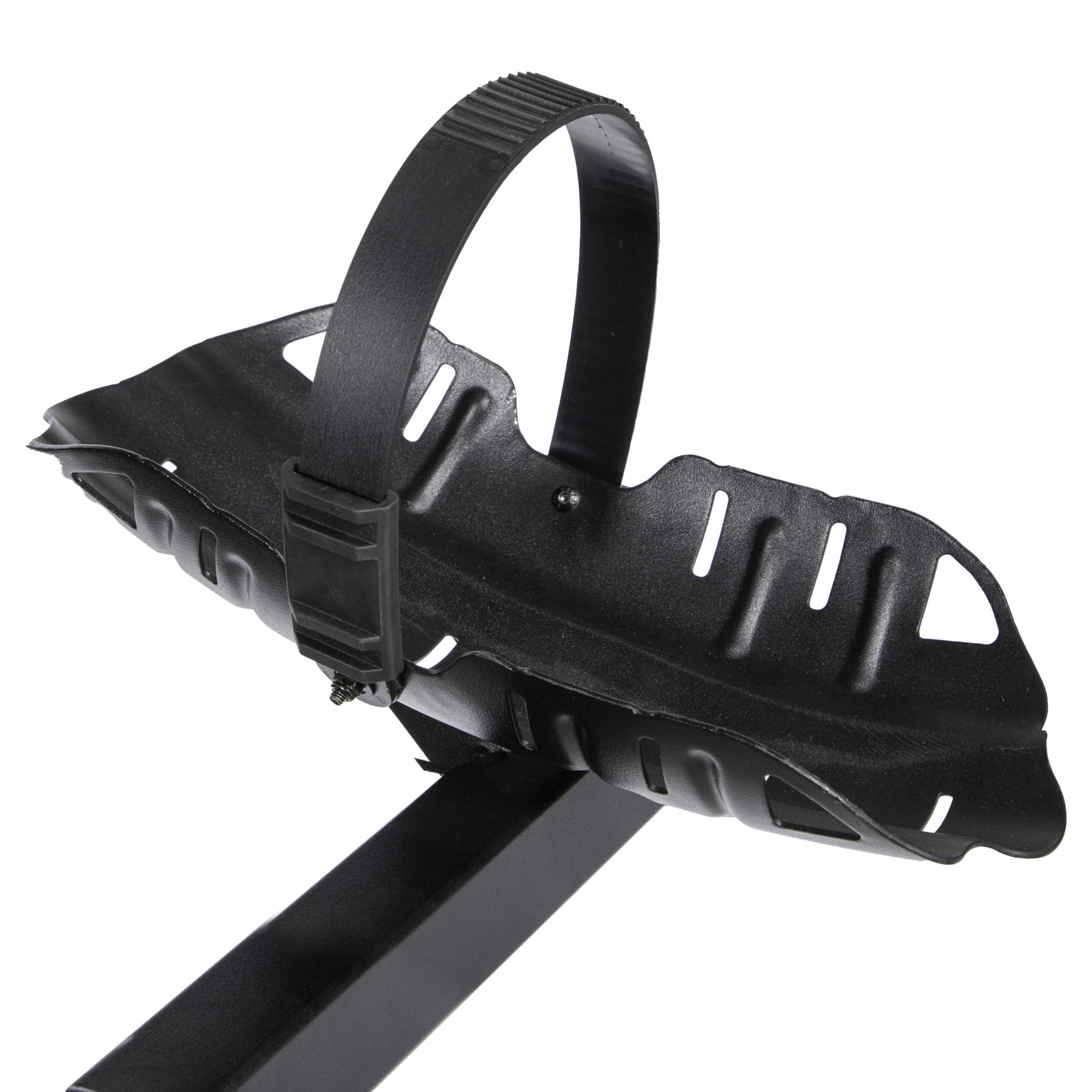 Extreme Max 5001.6412 Hitch-Mount Locking Adjustable 2-Bike Rack with Steel Wheel Trays, Tiltable & Collapsible ​- Fits 2" Receiver