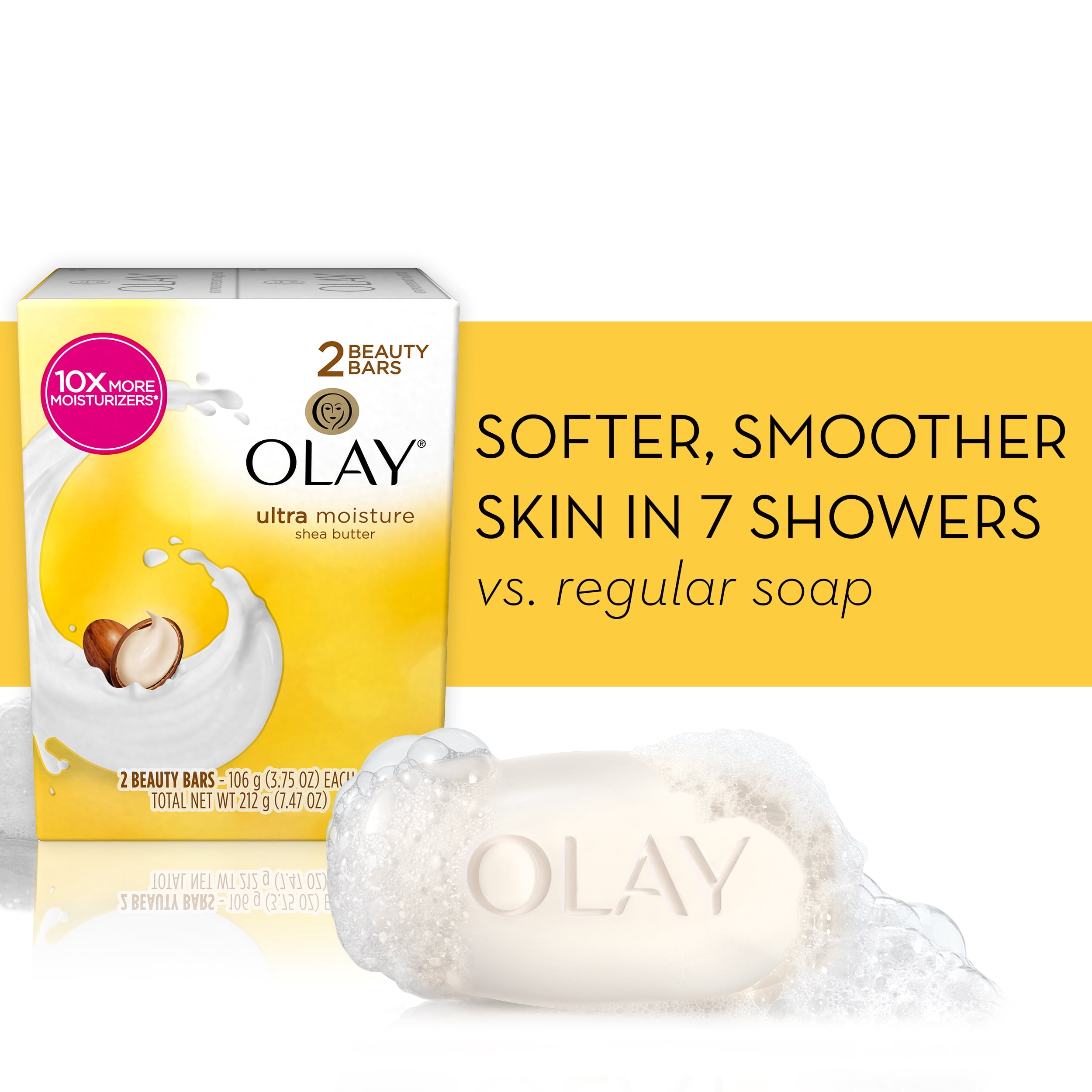 olay moisture outlast ultra moisture shea butter beauty bar
