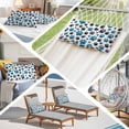 thumbnail image 6 of Blue Paw Print Pillow Covers 12"x20", Black Animals Cat Dog Colored Cartoon Soft Brushed Microfiber Breathable Throw Pillow Covers, Pillowcase with Zipper for Couch Sofa Bedroom Living Room, 6 of 9