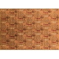 thumbnail image 1 of Ahgly Company Indoor Rectangle Oriental Orange Industrial Area Rugs, 2' x 5', 1 of 4
