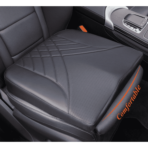 Maxphenix Memory Foam Car Seat Cushion - Coccyx & Back Pain Relief for Car, Truck, Office - Black